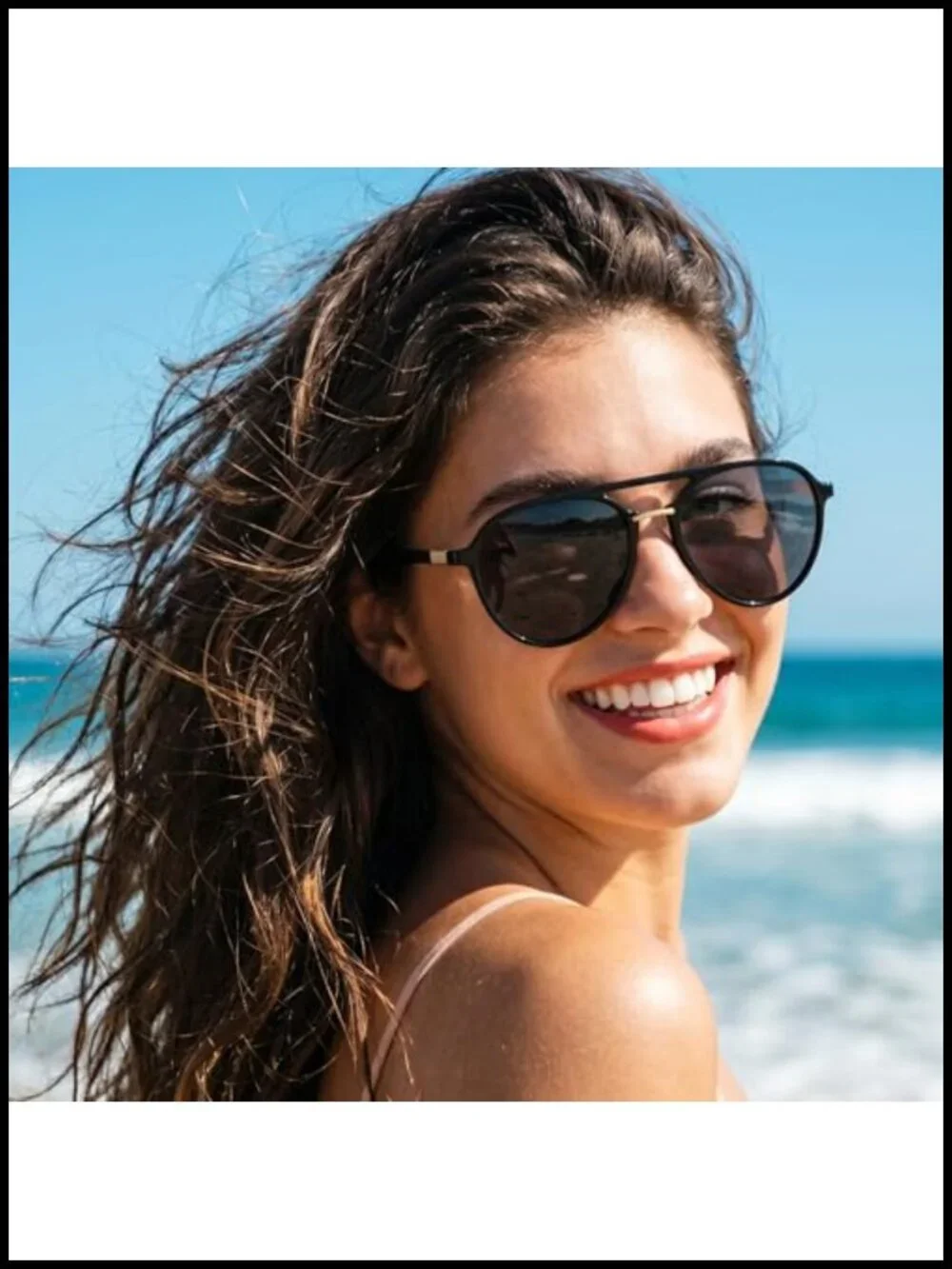 Retro Polarized Aviator Sunglasses UV400 Protection Pilot Shades